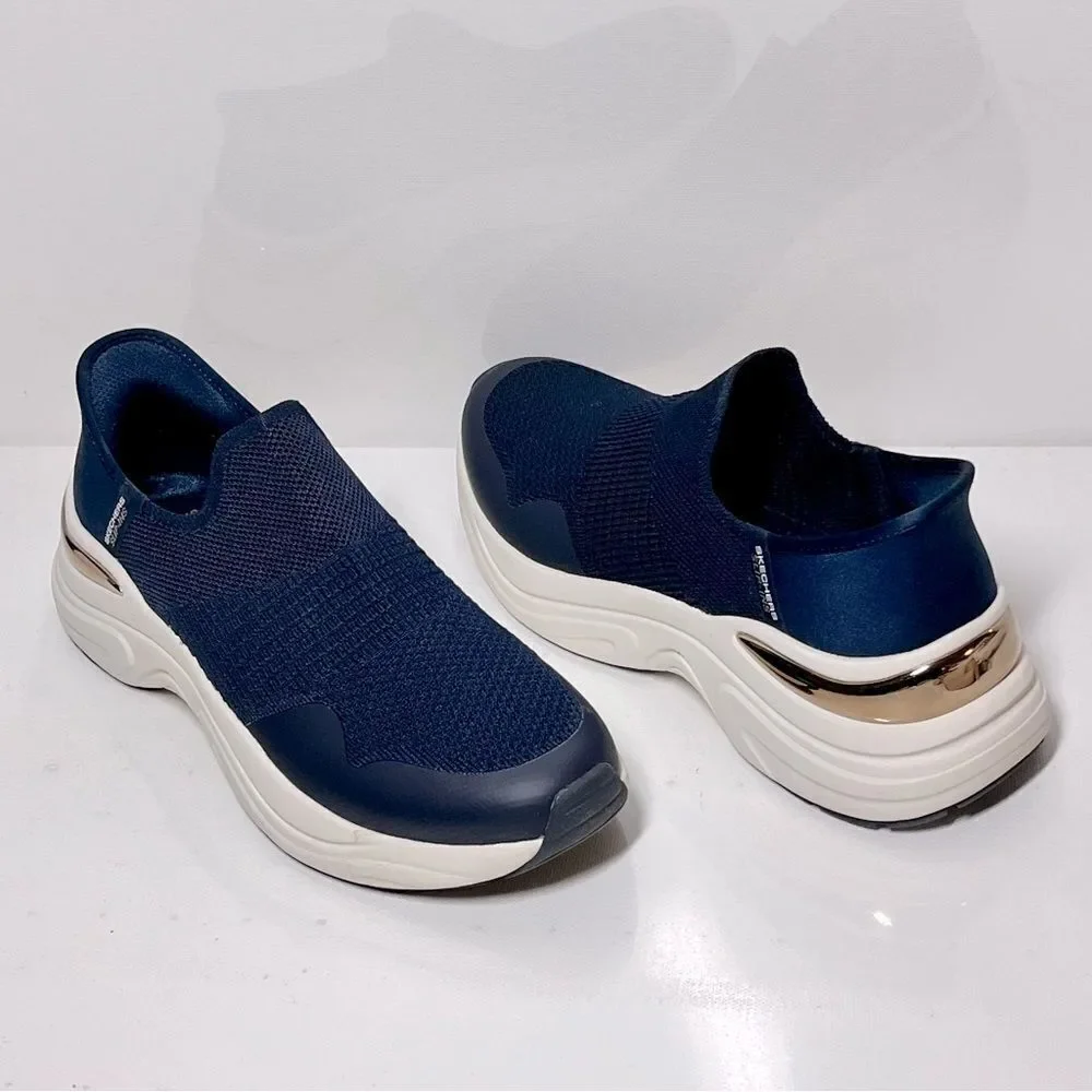 Skechers Hazel Rosalind Street Slip-ins Vegan Knit Shoes